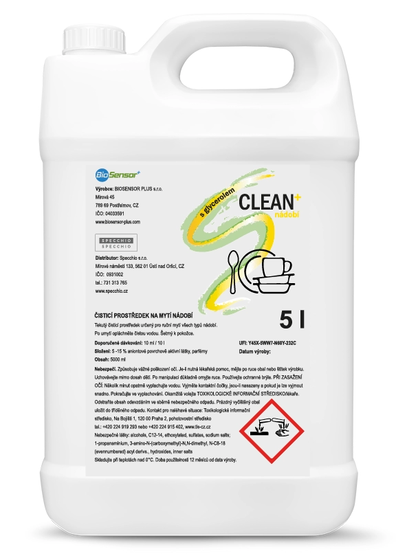 Clean+ Nádobí (kanystr 5l)