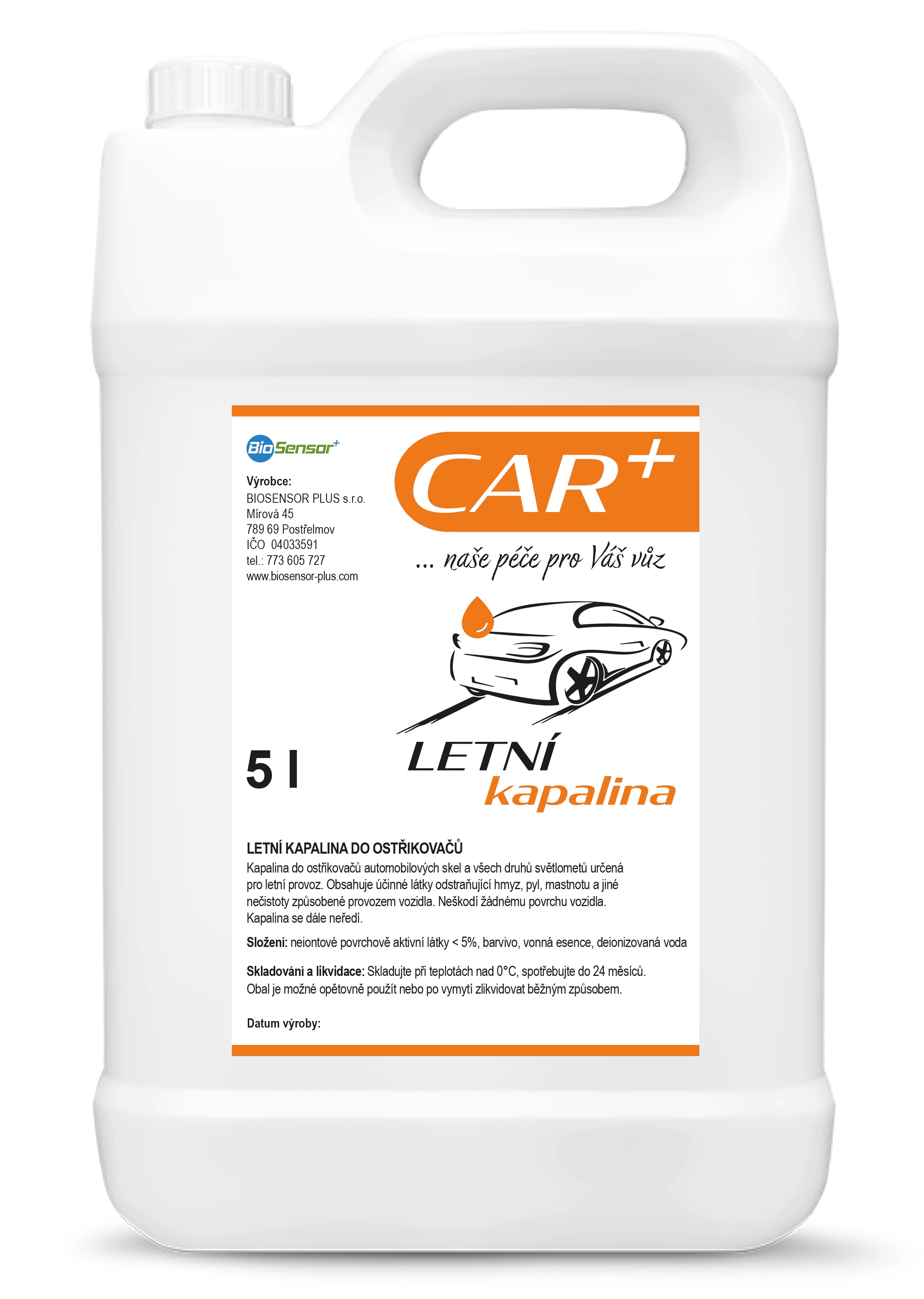 Letní kapalina 5l